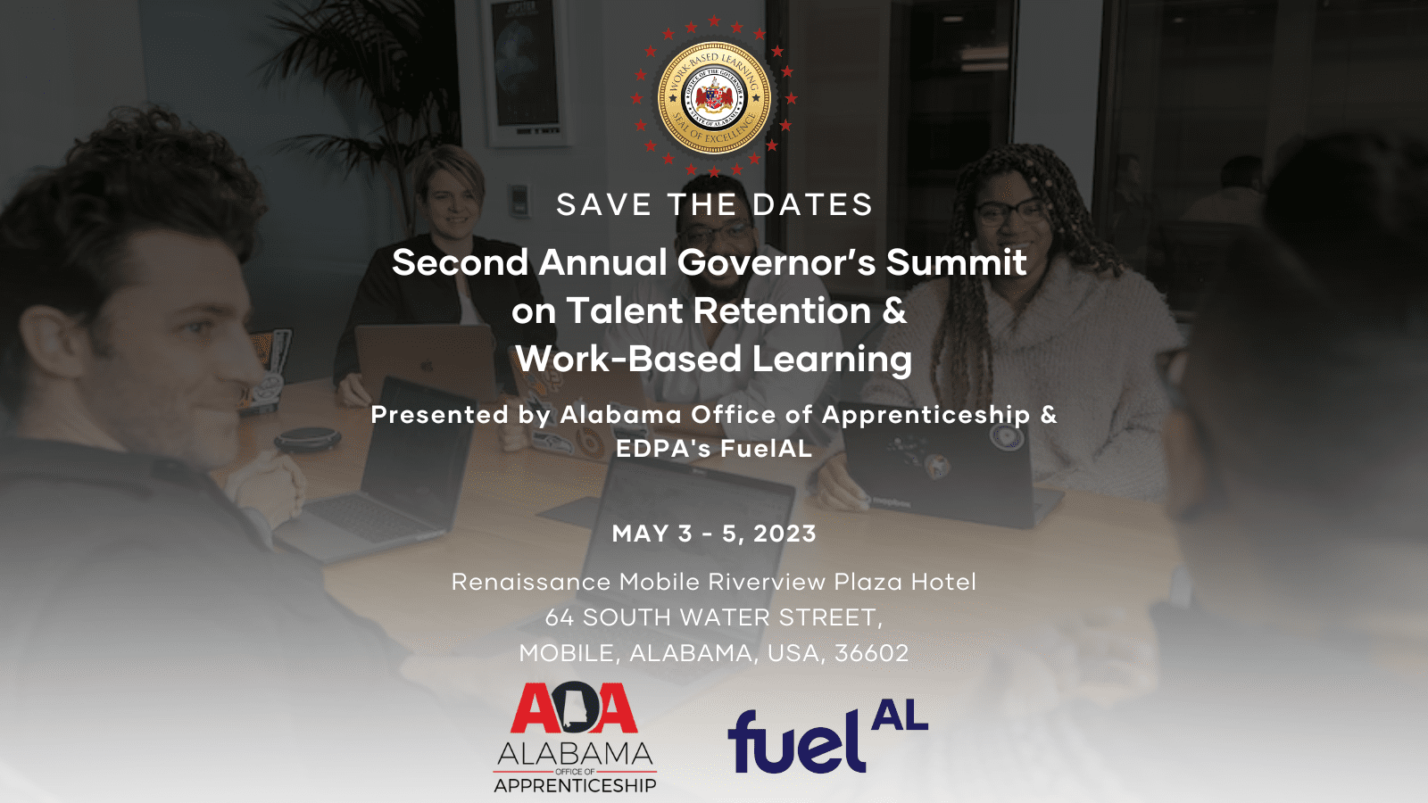 Save the Date Gov.'s Summit on Talent R & WB Learning (Twitter Post)